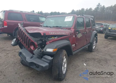 2021 Jeep Wrangler Unlimited Islander 4X4 from USA, damaged, VIN 1C4HJXDN4MW723075